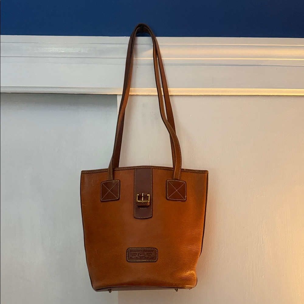 Vintage Dooney & Bourke All-Weather Leather Tote | Made in USA